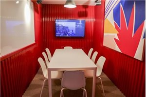 חדר ישיבות בWeWork חיפה- חדר ישיבות GR-A