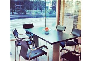 Meeting rooms in teletype