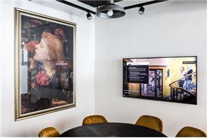 חדר ישיבות במיינדספייס הרצליה- חדר ישיבות M36