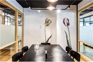 חדר ישיבות במיינדספייס הרצליה- חדר ישיבות M34